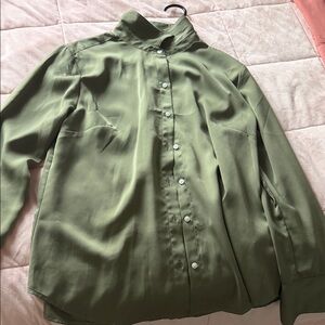 Olive Green Women’s Shirt